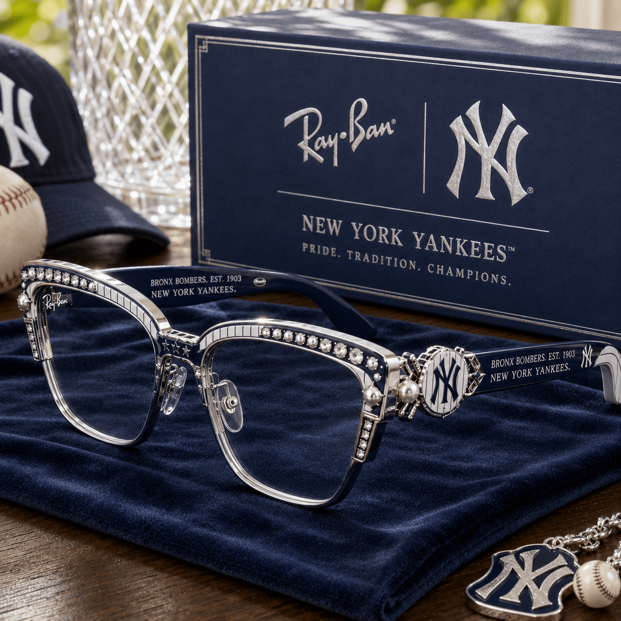 PREMIUM NYY UNISEX SUNGLASSES NPL