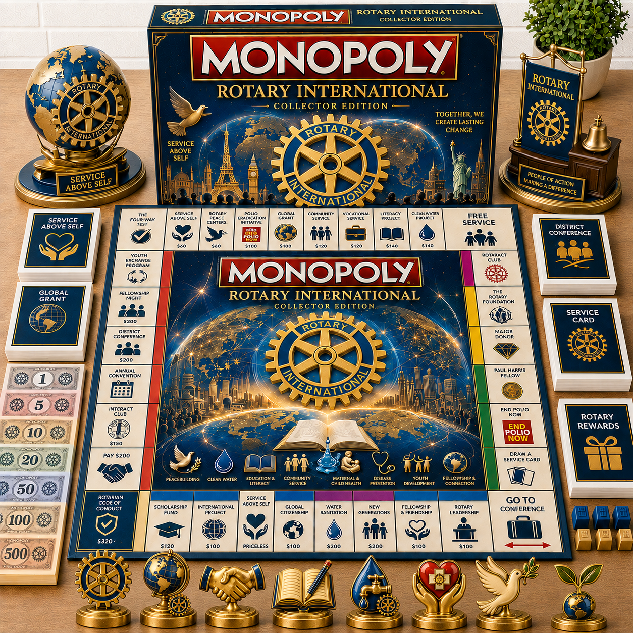 Premium ROTI Board Game TTTT