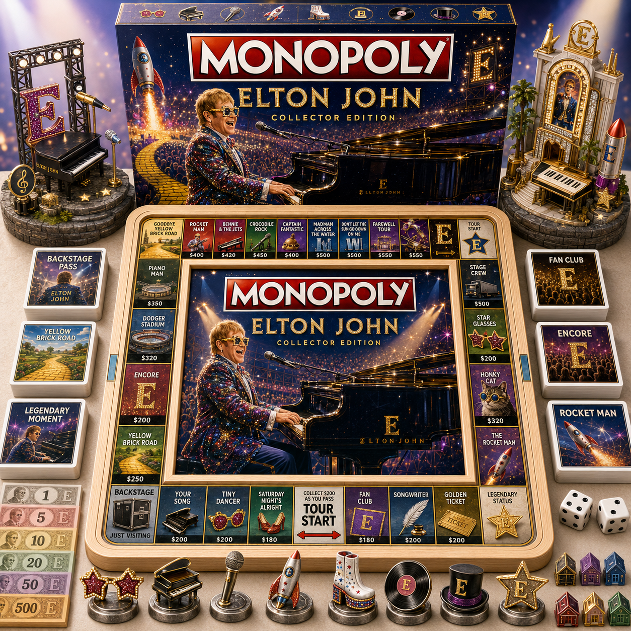 Premium ETJ Board Game TMH