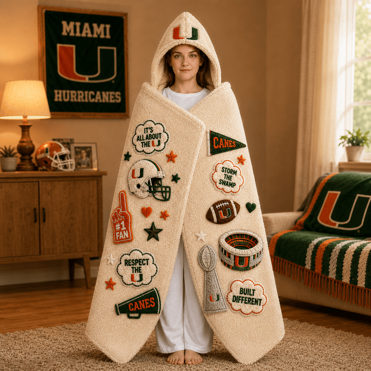 Premium MHC Hooded Blanket BMD