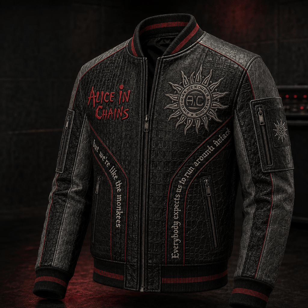 Premium ALC Leather Zipper Jacket PVNA