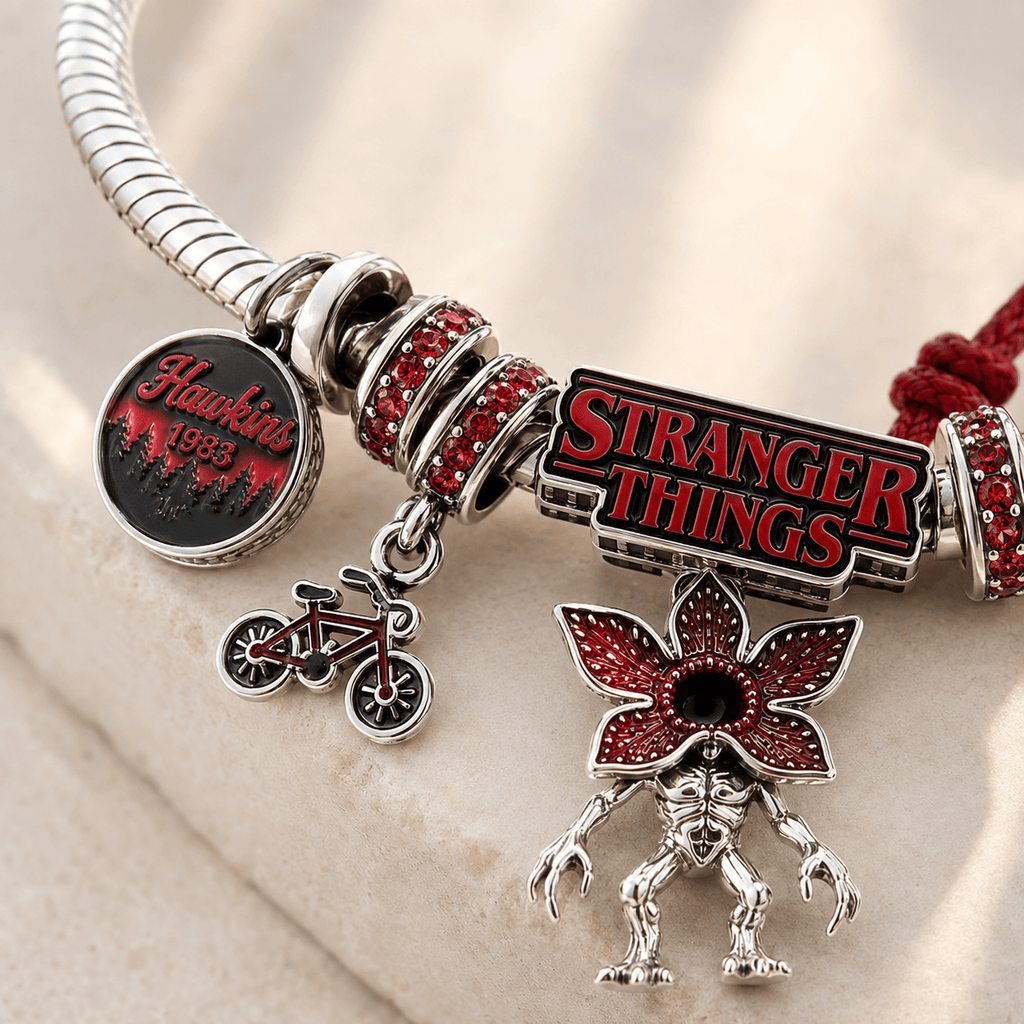 STGT silver Charm Bracelet Set BMD