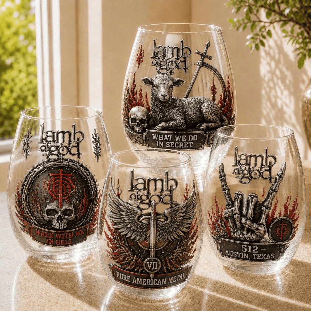Premium LOG Wine Glass Cup TTN