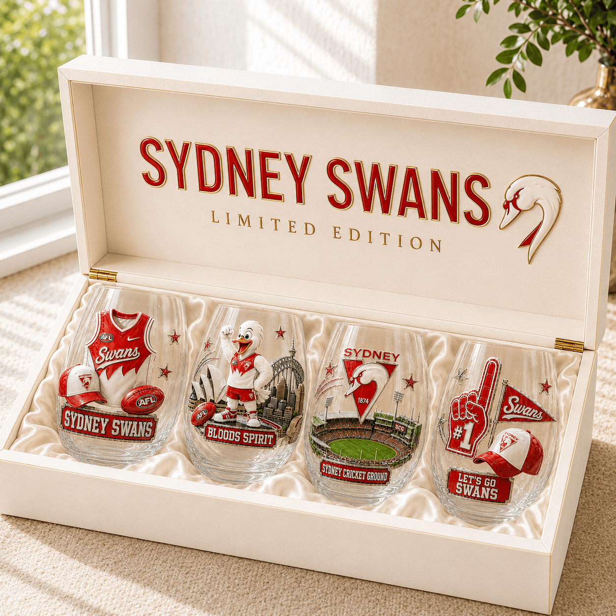 Premium SNSW Wine Glass Cup TMH