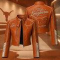 Premium TLS Cropped Leather Zipper Jacket TNSM