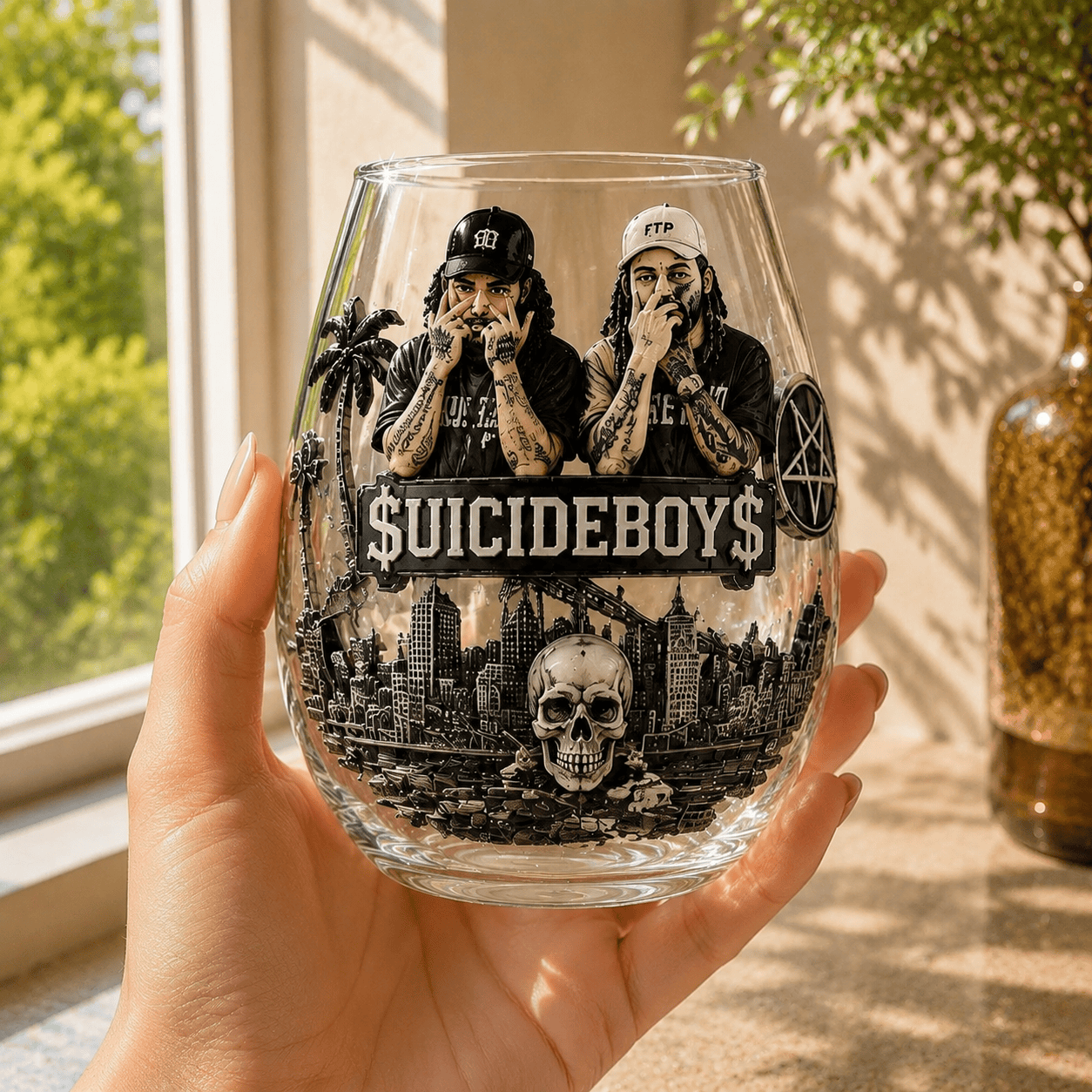 Premium SCB Wine Glass Cup TTN