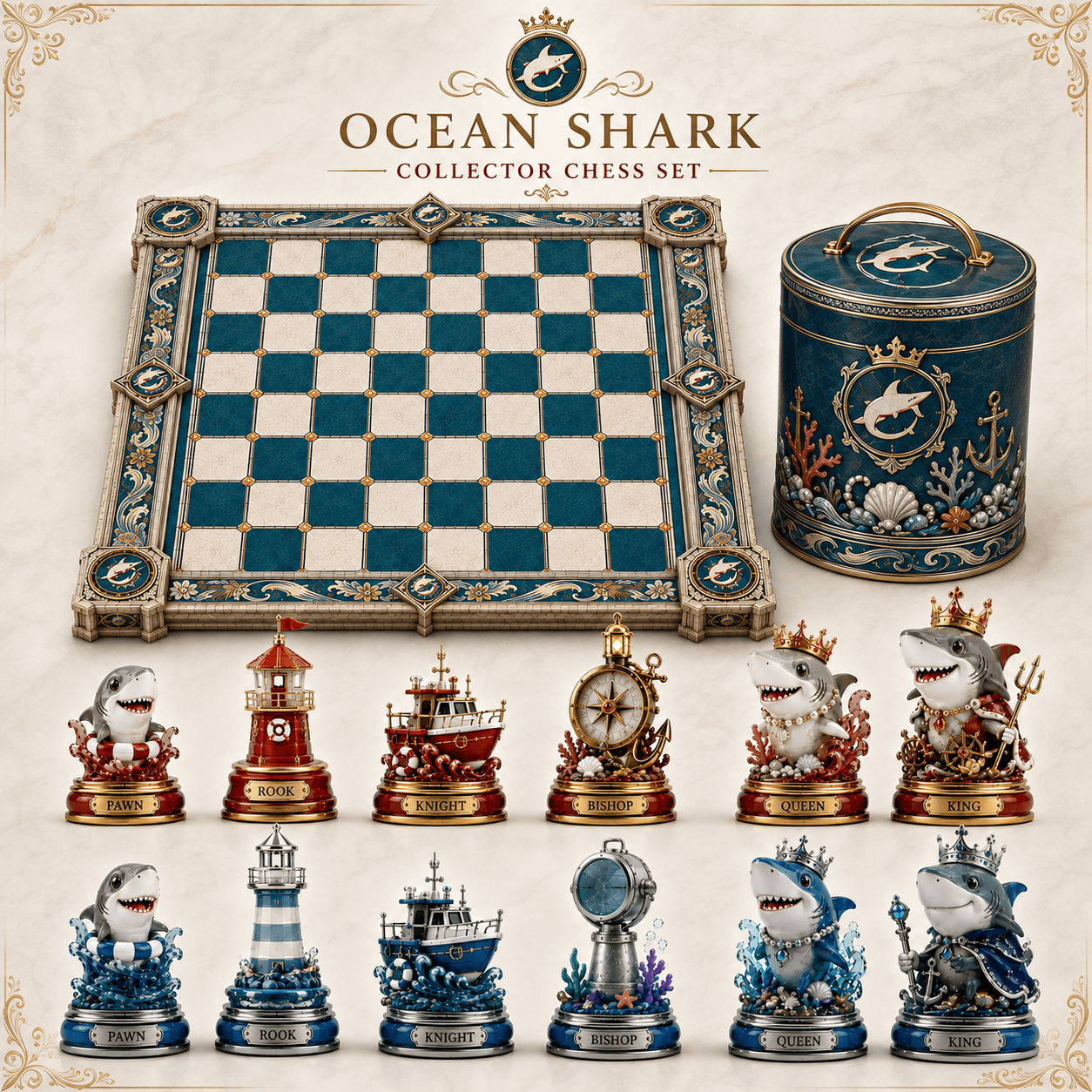 Premium JAWS Chess Set PDL