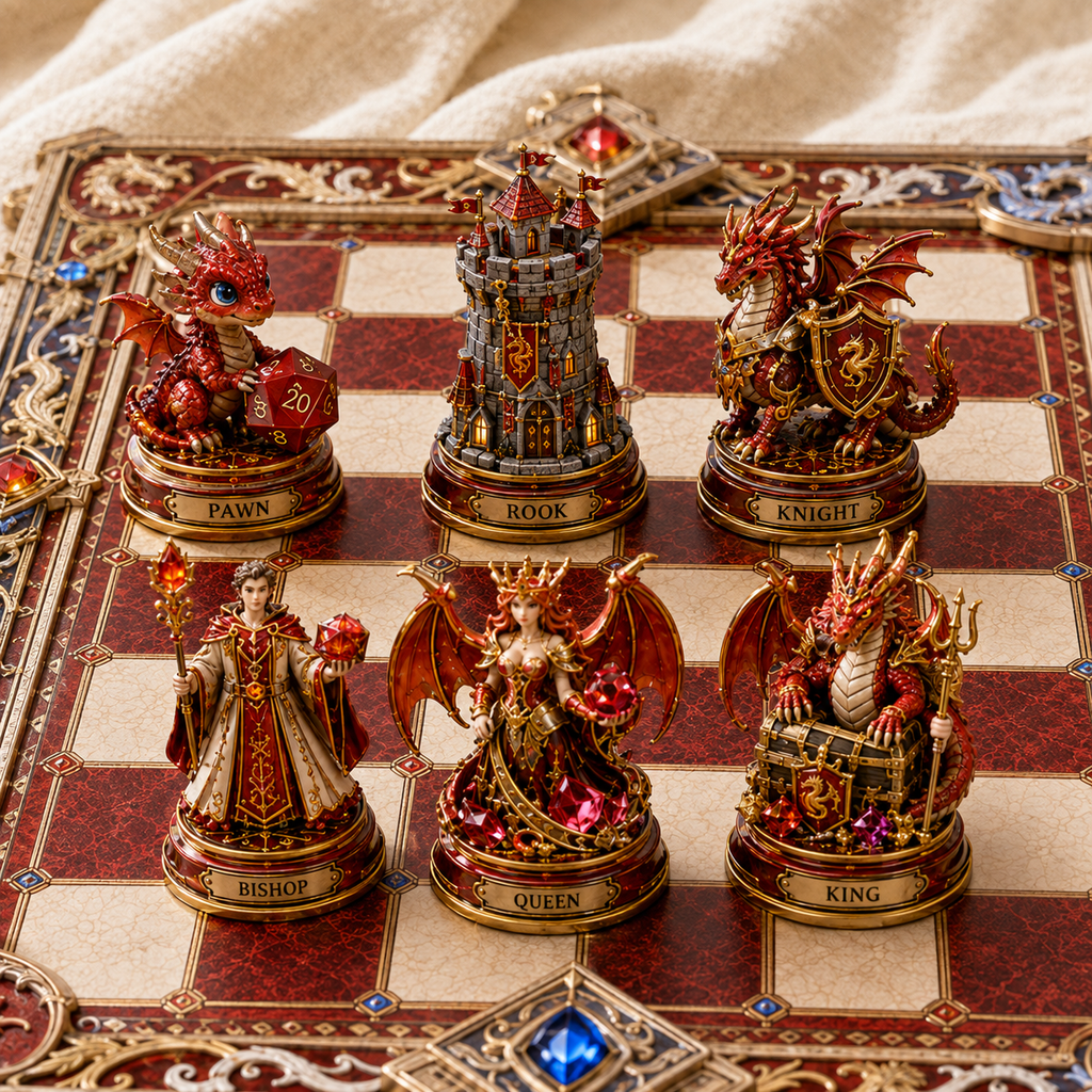 Premium DND Chess Set PDL