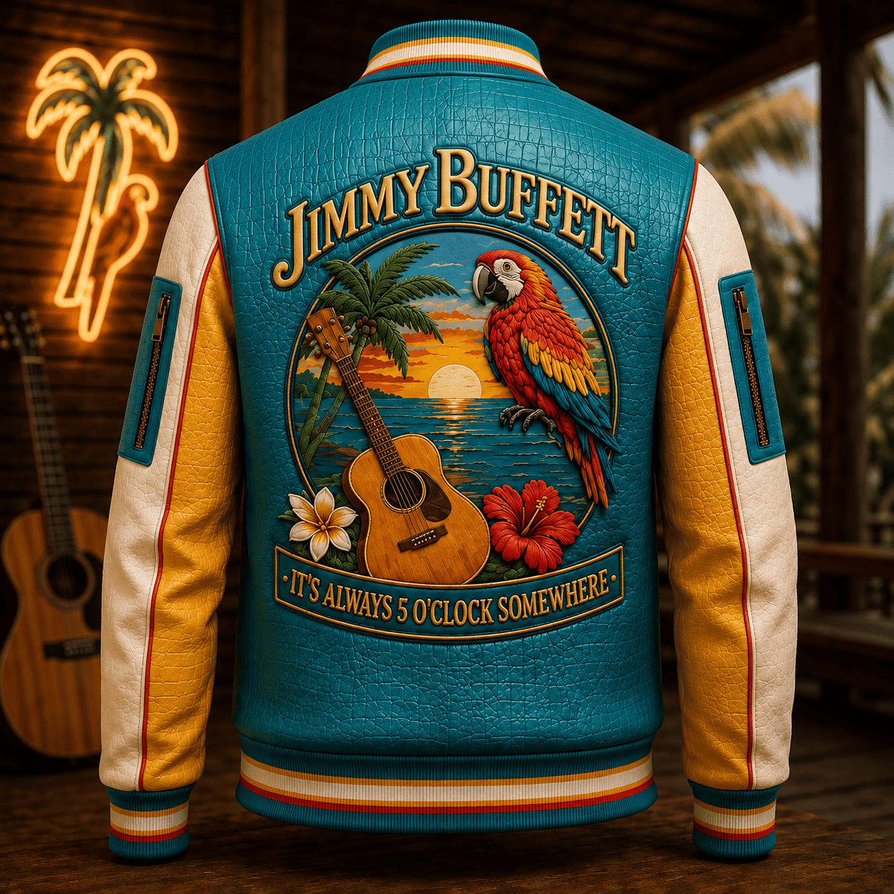 Premium JBT Leather Zipper Jacket TTMH