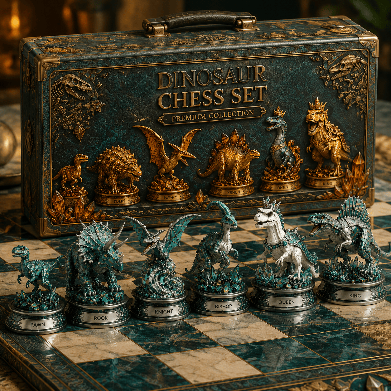 Premium JRSW Chess Set NTNA
