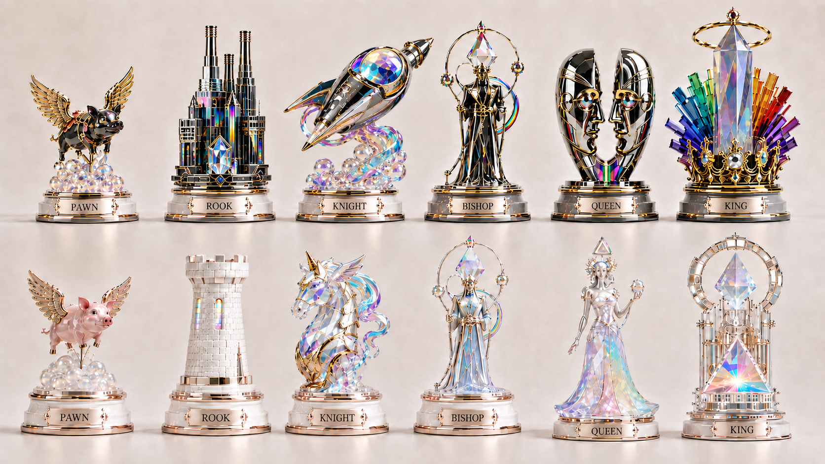 Premium PFD Chess Set NTNA