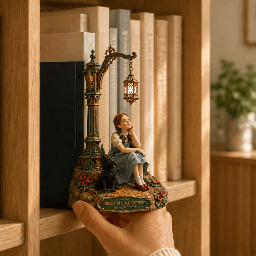 Premium TWOZ Bookshelf Figurines Lamp NTNA