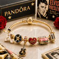 ELV Gold Charm Bracelet Set BMD